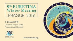 Euretina Winter Meeting Prague 2019